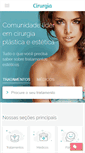 Mobile Screenshot of cirurgia.net